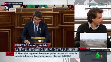 Lluís Orriols, tajante sobre el debate de la amnistía en la Cámara Alta: "El Senado no funciona, es disfuncional"