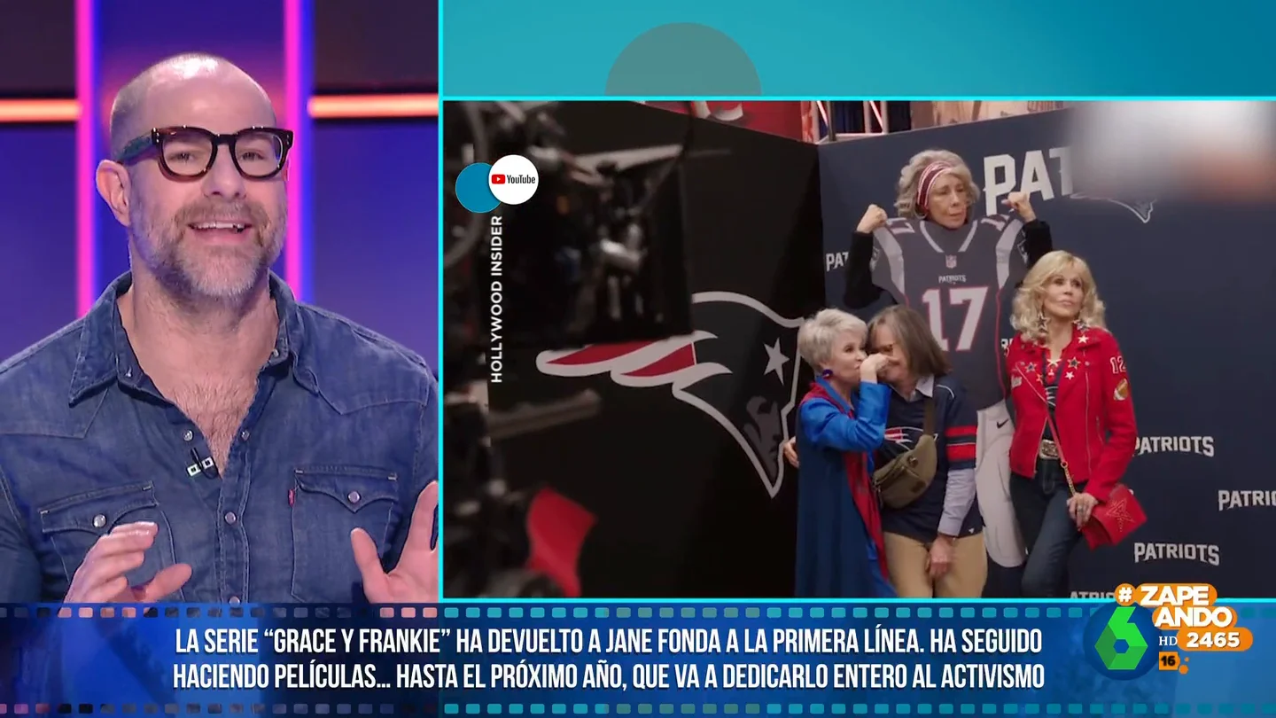 Alberto Rey repasa la ajetreada vida de Jane Fonda: reina del VHS, actriz, activista y "señora pija" Alberto Rey repasa la ajetreada vida de Jane Fonda: reina del VHS, actriz, activista y "señora pija"