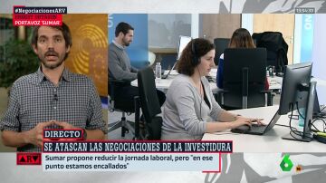 Urtasun afirma que las negociaciones con el PSOE están "encalladas" en la propuesta para reducir la jornada laboral
