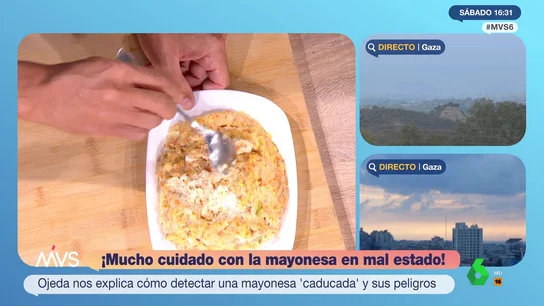 ¿Cómo sabemos si una mayonesa está pasada o en mal estado? Pablo Ojeda da las claves ¿Cómo sabemos si una mayonesa está pasada o en mal estado? Pablo Ojeda da las claves