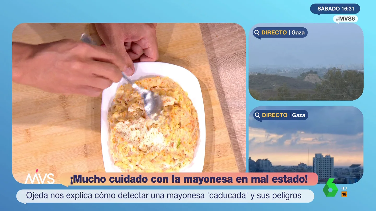 ¿Cómo sabemos si una mayonesa está pasada o en mal estado? Pablo Ojeda da las claves ¿Cómo sabemos si una mayonesa está pasada o en mal estado? Pablo Ojeda da las claves