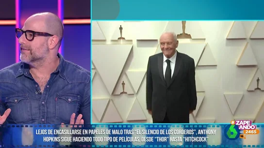 Alberto Rey cuenta qué estaba haciendo Anthony Hopkins cuando ganó su último Oscar Alberto Rey cuenta qué estaba haciendo Anthony Hopkins cuando ganó su último Oscar