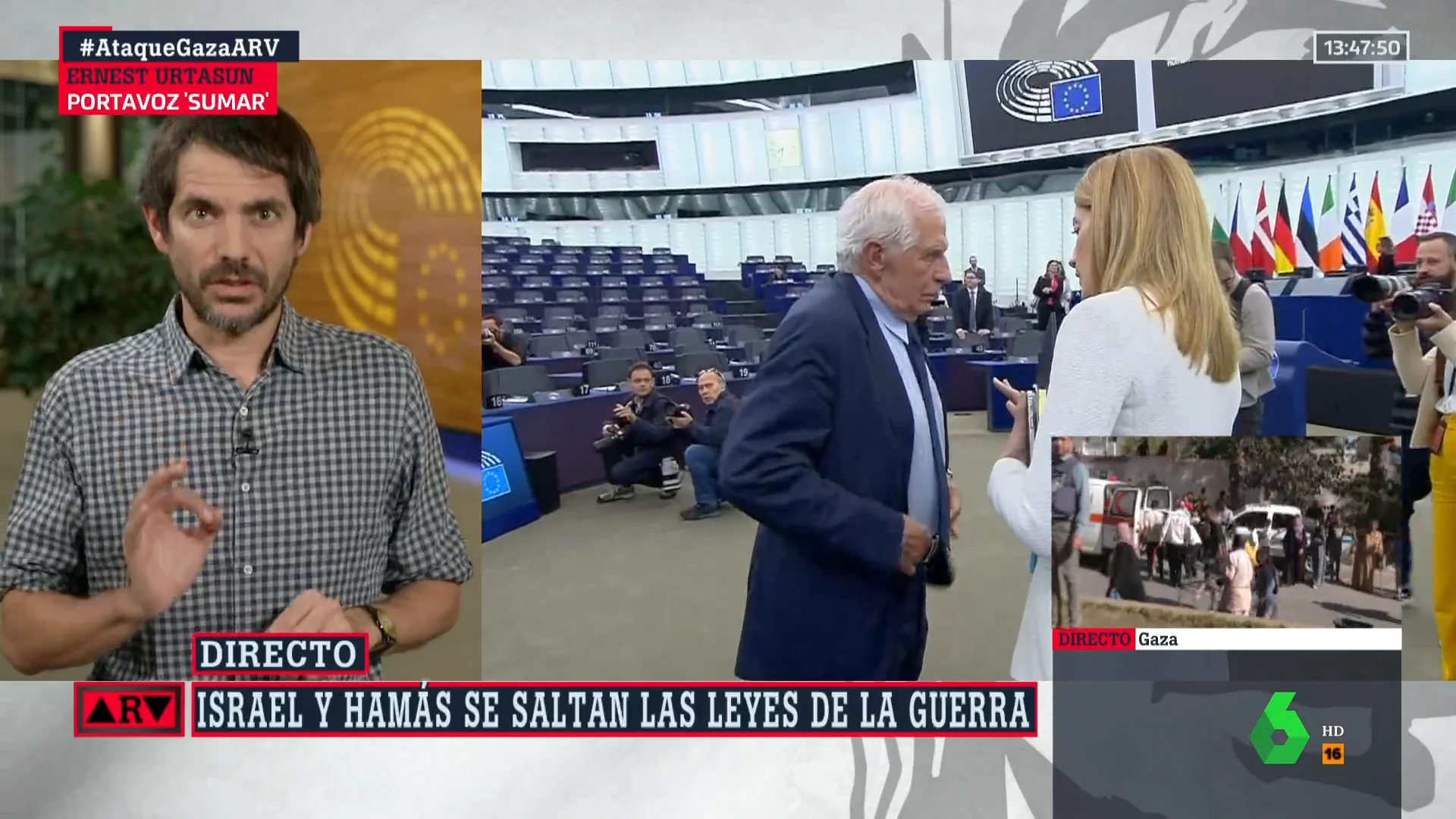 Sumar propone "aumentar la presión diplomática" contra Israel y pedir un "alto al fuego"