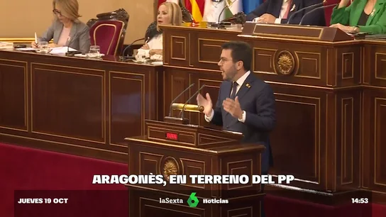 Aragonès defiende la amnistía ante el Senado: "Es el punto de partida para que la ciudadanía catalana vote" Aragonès defiende la amnistía ante el Senado: "Es el punto de partida para que la ciudadanía catalana vote"