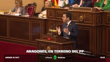 Aragonès defiende la amnistía ante el Senado: "Es el punto de partida para que la ciudadanía catalana vote"