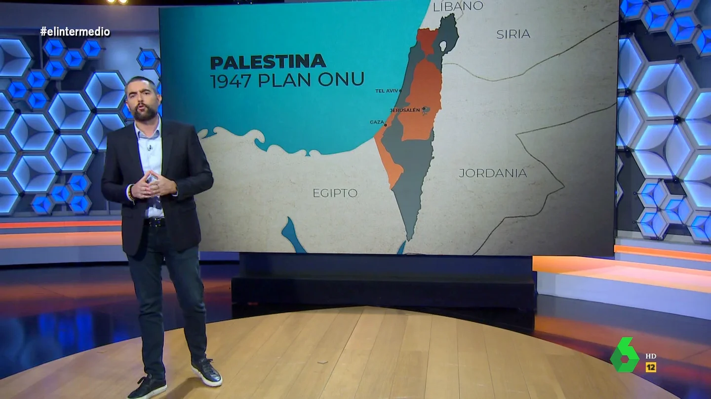 Dani Mateo cuenta "la increíble historia del país menguante, también conocido como Palestina" Dani Mateo cuenta "la increíble historia del país menguante, también conocido como Palestina"