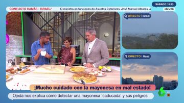 ¿Sabías que puedes hacer mayonesa con leche? Pablo Ojeda la cocina paso a paso en Más Vale Sábado