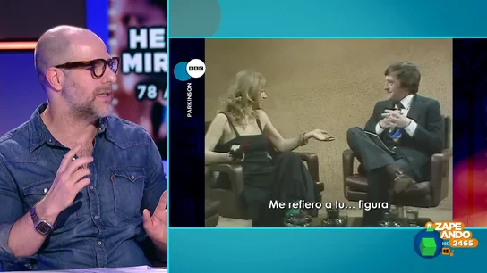 Alberto Rey muestra la respuesta de Helen Mirren al surrealista comentario de un presentador de la BBC Alberto Rey muestra la respuesta de Helen Mirren al surrealista comentario de un presentador de la BBC