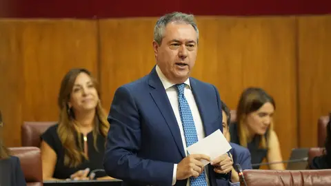 El secretario del PSOE en Andalucía, Juan Espadas, en una foto de archivo 