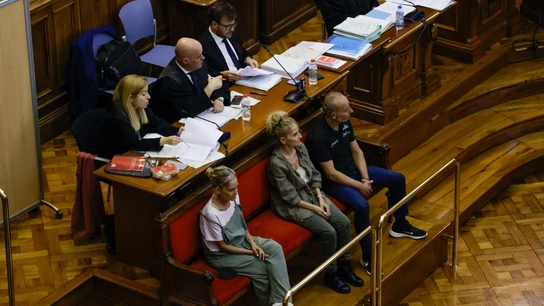 Banquillo de los acusados durante el juicio por el 'crimen de las gemelas' Banquillo de los acusados durante el juicio por el 'crimen de las gemelas'