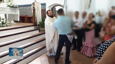 Padre Fran en una imagen de archivo Padre Fran en una imagen de archivo