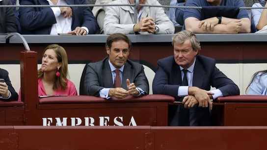Miguel Báez 'El Litri' asiste a la corrida de toros de la prensa en la plaza de las Ventas. Miguel Báez 'El Litri' asiste a la corrida de toros de la prensa en la plaza de las Ventas.