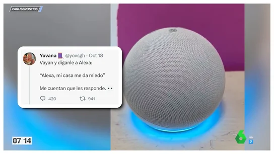"Alexa, mi casa me da miedo": la versión Halloween de Alexa aterroriza a los internautas "Alexa, mi casa me da miedo": la versión Halloween de Alexa aterroriza a los internautas