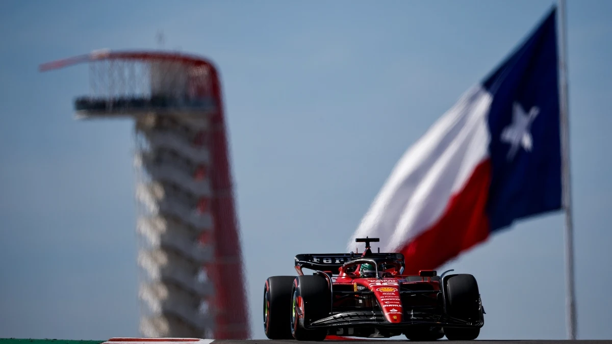 Charles Leclerc, en Austin