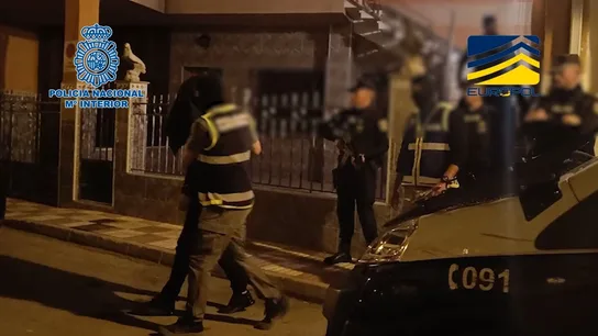 Uno de los detenidos en la operación antiterrorista Uno de los detenidos en la operación antiterrorista