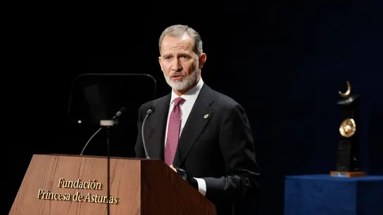 El rey Felipe VI interviene en los Premios Princesa de Asturias. El rey Felipe VI interviene en los Premios Princesa de Asturias.