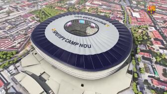 Impresionante: el espectacular v&iacute;deo de la construcci&oacute;n del nuevo Camp Nou
