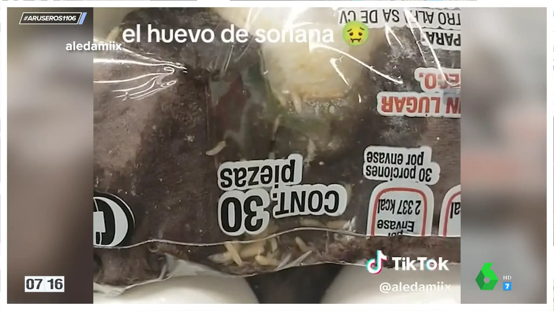 Encuentran gusanos en los huevos de un supermercado de México 