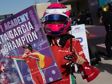 La piloto española Marta García es la primera campeona de la F1 Academy La piloto española Marta García es la primera campeona de la F1 Academy