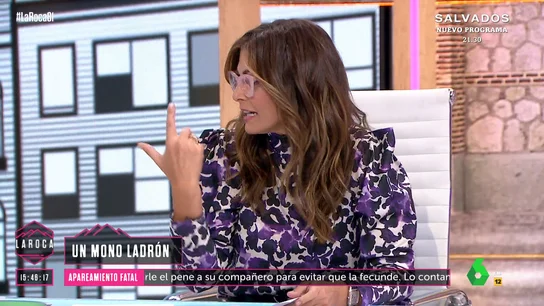 Nuria Roca desvela el divertido incidente que sufrió con un mono en Gibraltar: Nuria Roca desvela el divertido incidente que sufrió con un mono en Gibraltar: