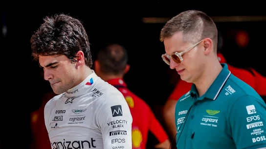 Lance Stroll, piloto de Aston Martin Lance Stroll, piloto de Aston Martin
