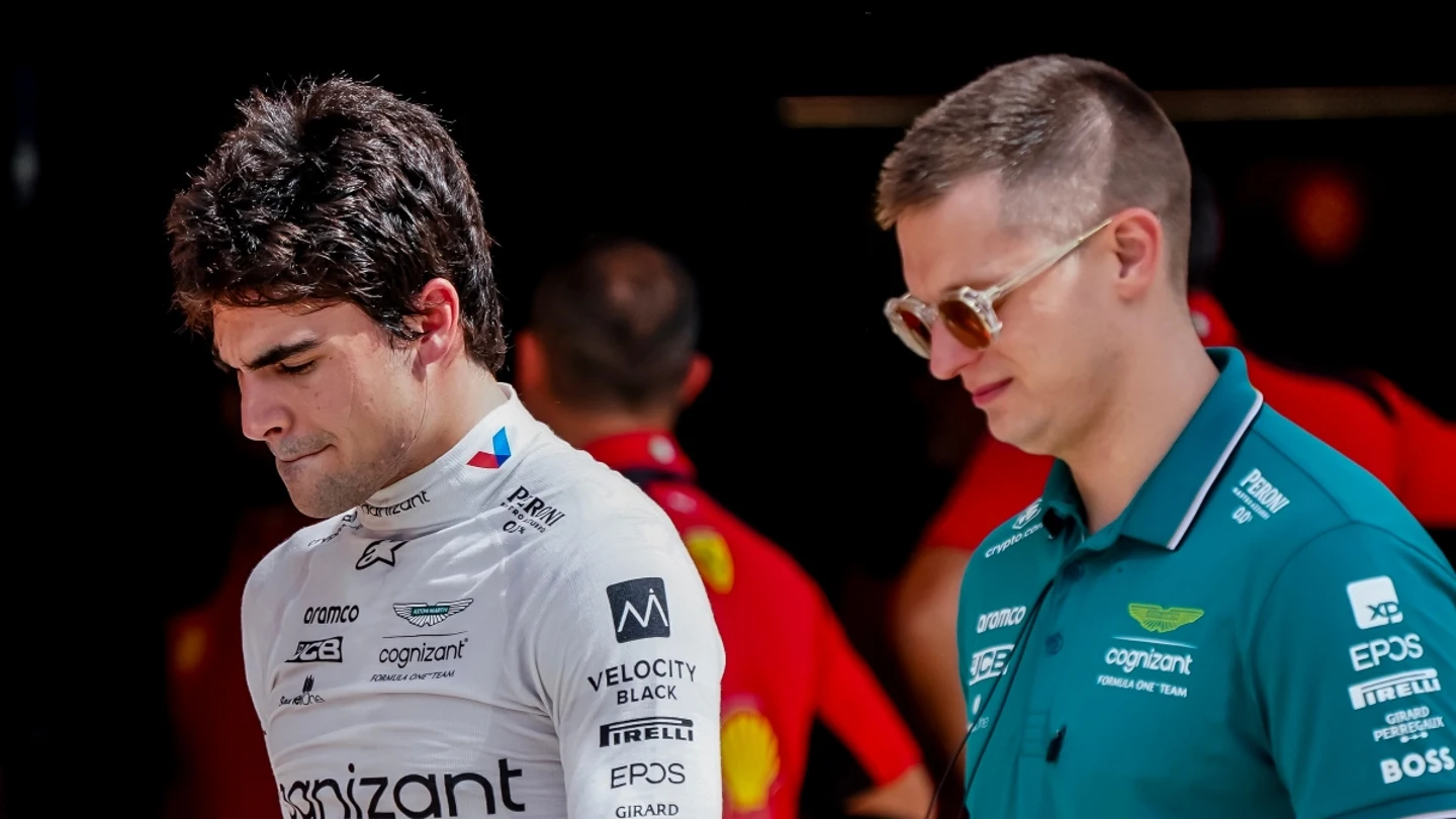 Lance Stroll, piloto de Aston Martin Lance Stroll, piloto de Aston Martin