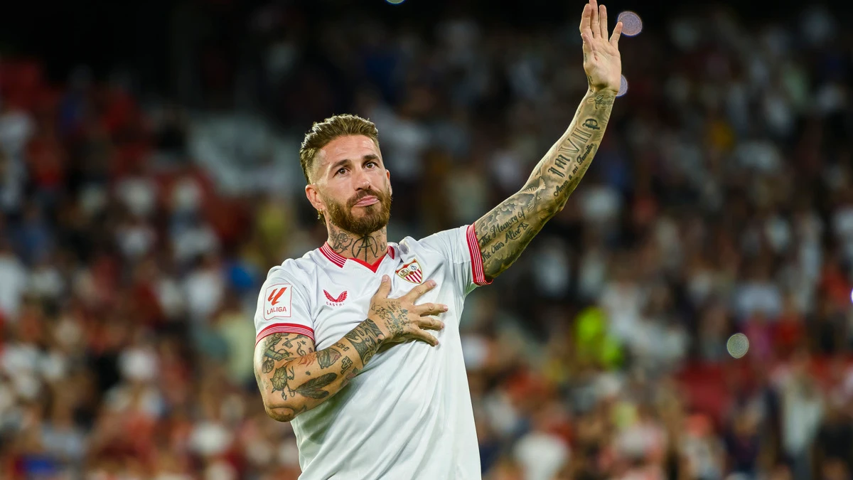 Sergio Ramos, en el Sevilla