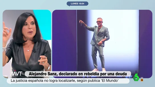 Beatriz de Vicente se pronuncia sobre la deuda de Alejandro Sanz Beatriz de Vicente se pronuncia sobre la deuda de Alejandro Sanz