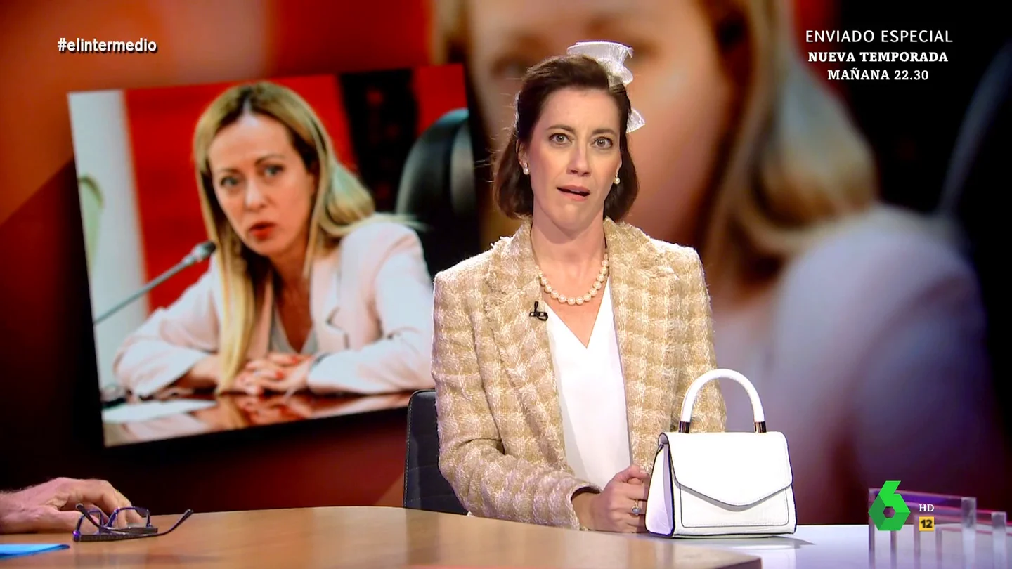 Cristina Gallego, irónica sobre las grabaciones de la pareja de Meloni: "Ya no quedan caballeros de antes como Aznar" Cristina Gallego, irónica sobre las grabaciones de la pareja de Meloni: "Ya no quedan caballeros de antes como Aznar"