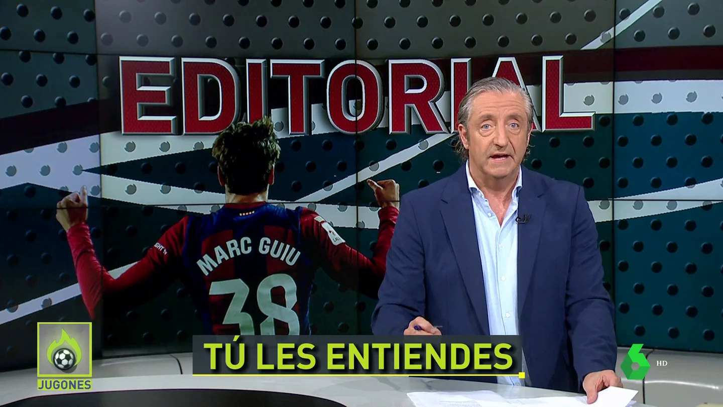 Josep Pedrerol dedica su editorial a Marc Guiu, el nuevo héroe del FC Barcelona Josep Pedrerol dedica su editorial a Marc Guiu, el nuevo héroe del FC Barcelona