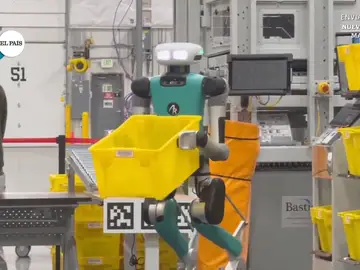Amazon incorpora a robots humanoides a su plantilla: &quot;Cualquier humano un lunes de resaca trabaja más deprisa&quot;