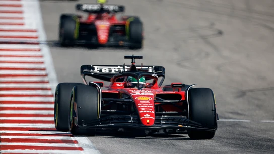 Charles Leclerc y Carlos Sainz en el GP de EEUU Charles Leclerc y Carlos Sainz en el GP de EEUU