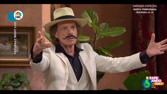 La sorprendente aparición de Mick Jagger en 'Saturday Night Live' hablando en español La sorprendente aparición de Mick Jagger en 'Saturday Night Live' hablando en español