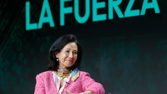 Ana Patricia Botín, presidenta del Banco Santander, durante el CCVI Congreso Nacional de la Empresa Familiar Ana Patricia Botín, presidenta del Banco Santander, durante el CCVI Congreso Nacional de la Empresa Familiar