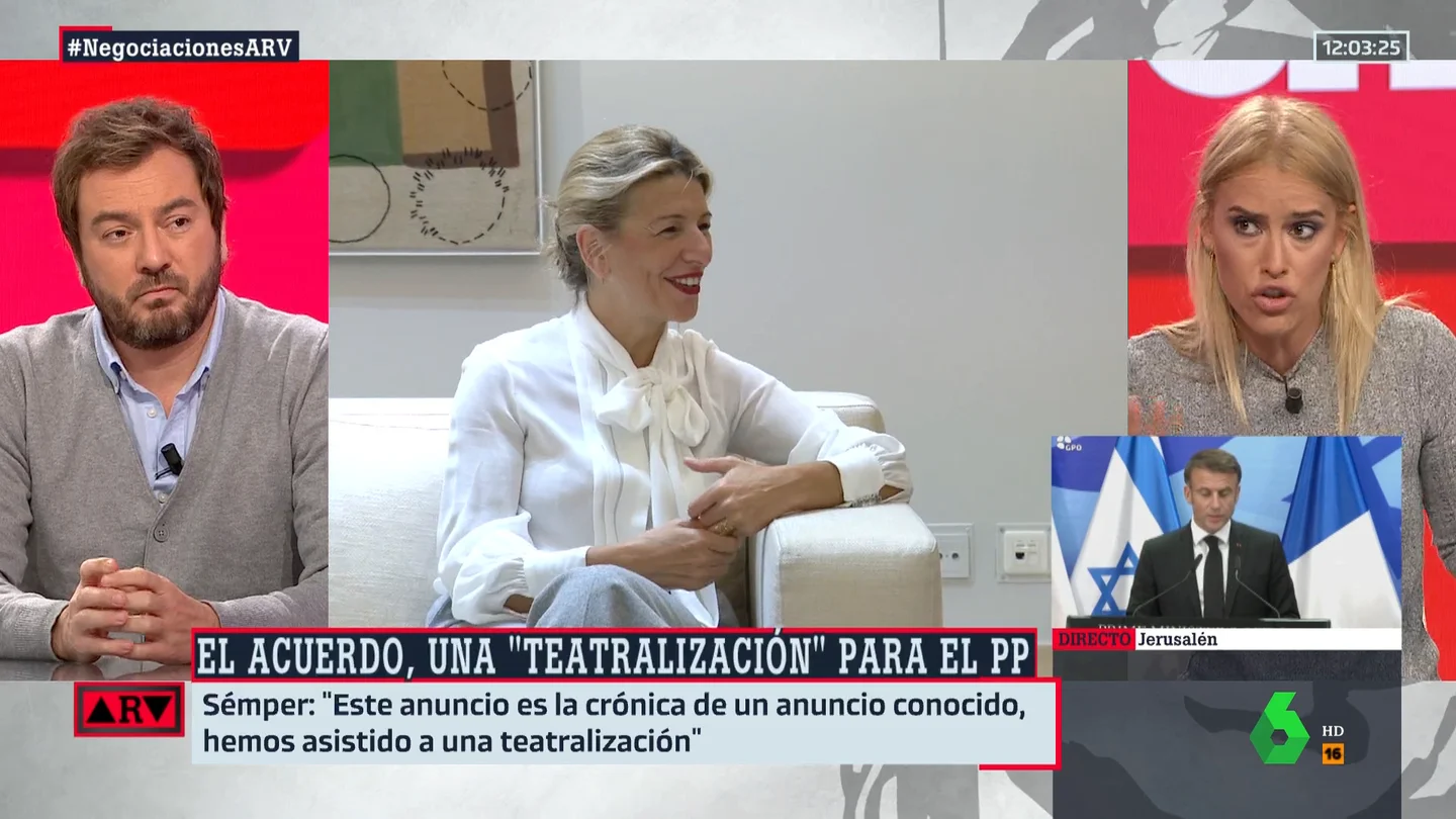 El mensaje de Afra Blanco al PP tras el acuerdo entre PSOE y Sumar: "Hoy España sigue sin romperse" El mensaje de Afra Blanco al PP tras el acuerdo entre PSOE y Sumar: "Hoy España sigue sin romperse"