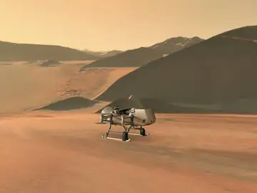 Dragonfly: así es el dron nuclear de la Nasa para investigar Titán Dragonfly: así es el dron nuclear de la Nasa para investigar Titán
