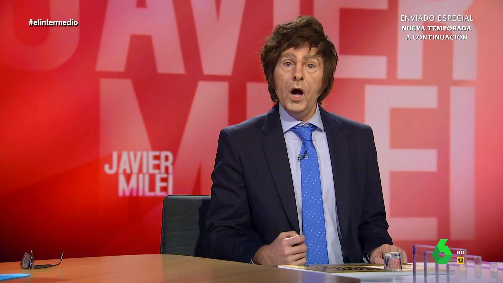 'Javier Milei', sobre que le asesore su perro fallecido: "El mío se llama Conan, el suyo 'Perro' Sánchez"