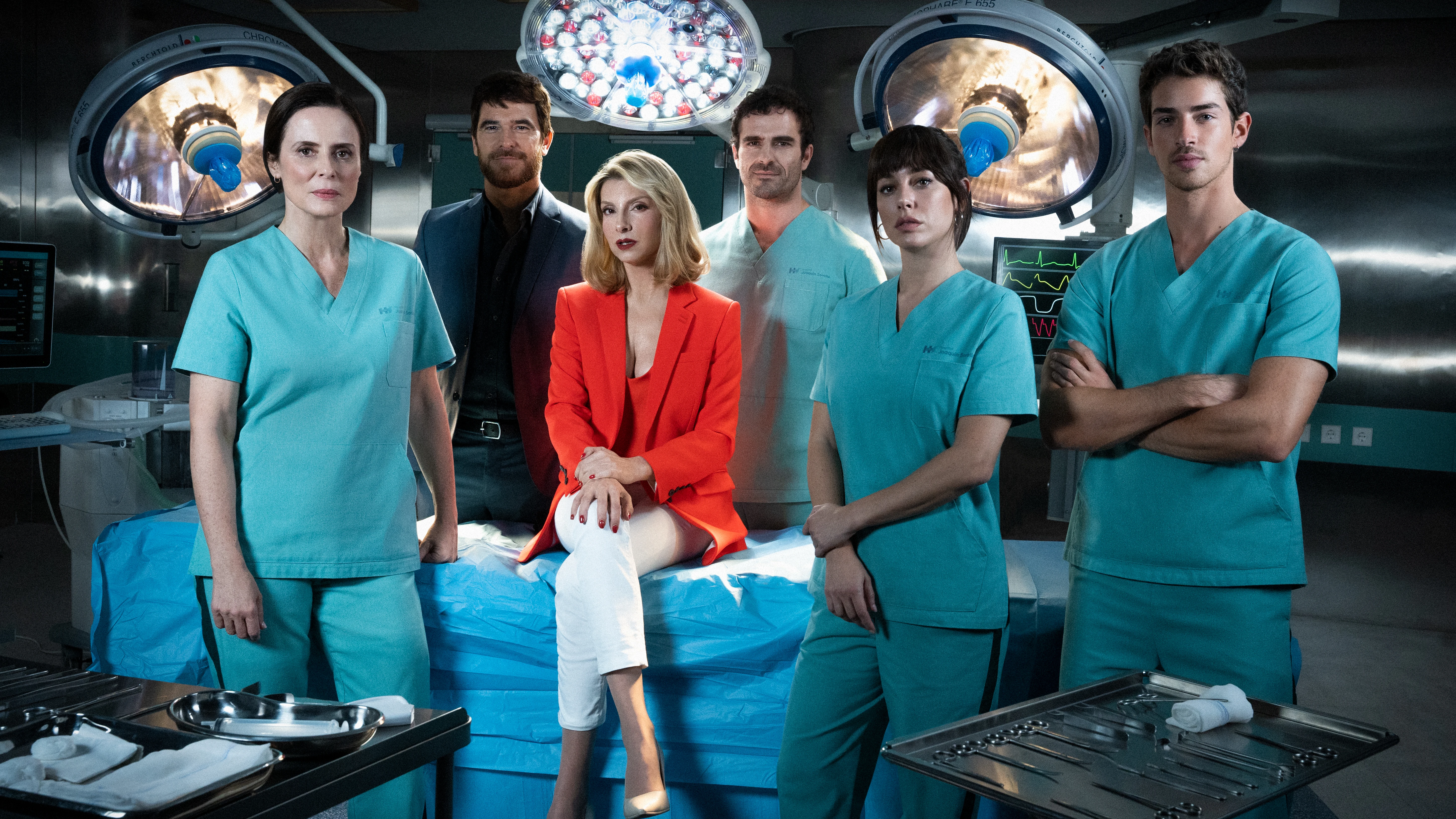 Primera imagen de los protagonistas de 'Respira', la nueva serie de Carlos Montero para Netflix.