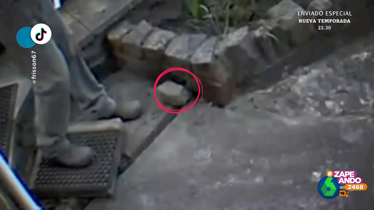 Misterio sin resolver: una piedra salta sola y provoca la caída de un hombre Misterio sin resolver: una piedra salta sola y provoca la caída de un hombre