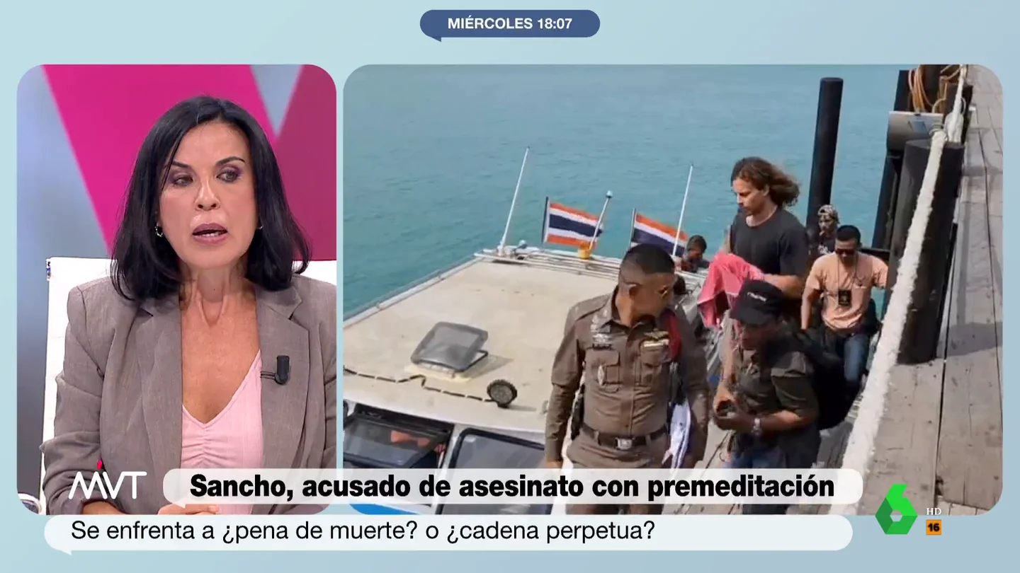 Beatriz de Vicente explica el mayor problema que tiene Daniel Sancho con su defensa: "Se juega una pena de muerte" Beatriz de Vicente explica el mayor problema que tiene Daniel Sancho con su defensa: "Se juega una pena de muerte"