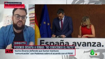 El análisis de Monrosi sobre el acuerdo entre PSOE y Sumar: "Hay cosas en las que se quedan muy cortos"