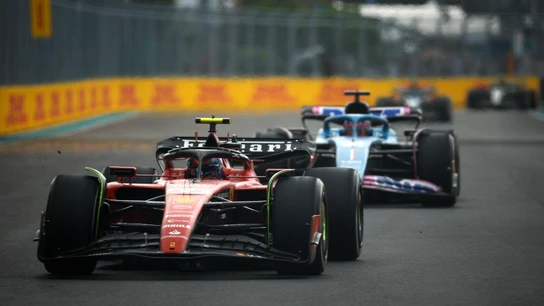 Carlos Sainz y Esteban Ocon Carlos Sainz y Esteban Ocon