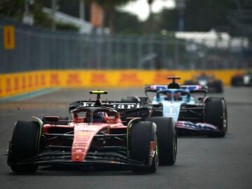 Carlos Sainz y Esteban Ocon
