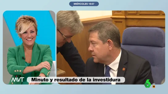 La reacción de Cristina Pardo a las últimas palabras de García-Page sobre la amnistía: Hace mejor oposición que Feijóo "No quiero que España esté pendiente de un mando a distancia desde Waterloo por Puigdemont y que en este país nos hagan bailar una sardana política a todos", afirma el presidente de Castilla-La Mancha. La reacción de Cristina Pardo, en este vídeo.