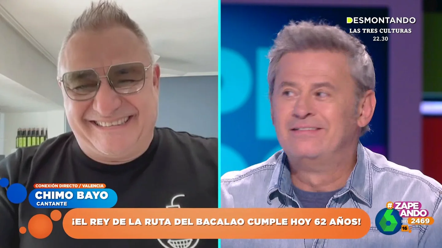 El curioso regalo que le hizo Chimo Bayo a Miki Nadal El curioso regalo que le hizo Chimo Bayo a Miki Nadal