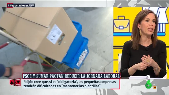 Ángeles Caballero considera "necesaria" la reducción de la jornada: "Los horarios son absolutamente improductivos" Ángeles Caballero considera "necesaria" la reducción de la jornada: "Los horarios son absolutamente improductivos"