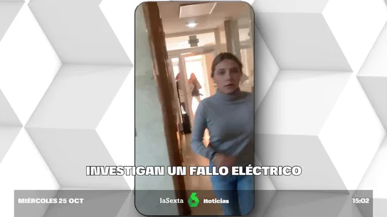 Una avería eléctrica, posible causa del incendio en Ciudad Universitaria: "Me asomé a la ventana y vi el fuego" Una avería eléctrica, posible causa del incendio en Ciudad Universitaria: "Me asomé a la ventana y vi el fuego"