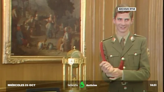 Felipe VI tuvo que repetir varias veces la grabación de su primer discurso en televisión horas antes de su jura como heredero Felipe VI tuvo que repetir varias veces la grabación de su primer discurso en televisión horas antes de su jura como heredero
