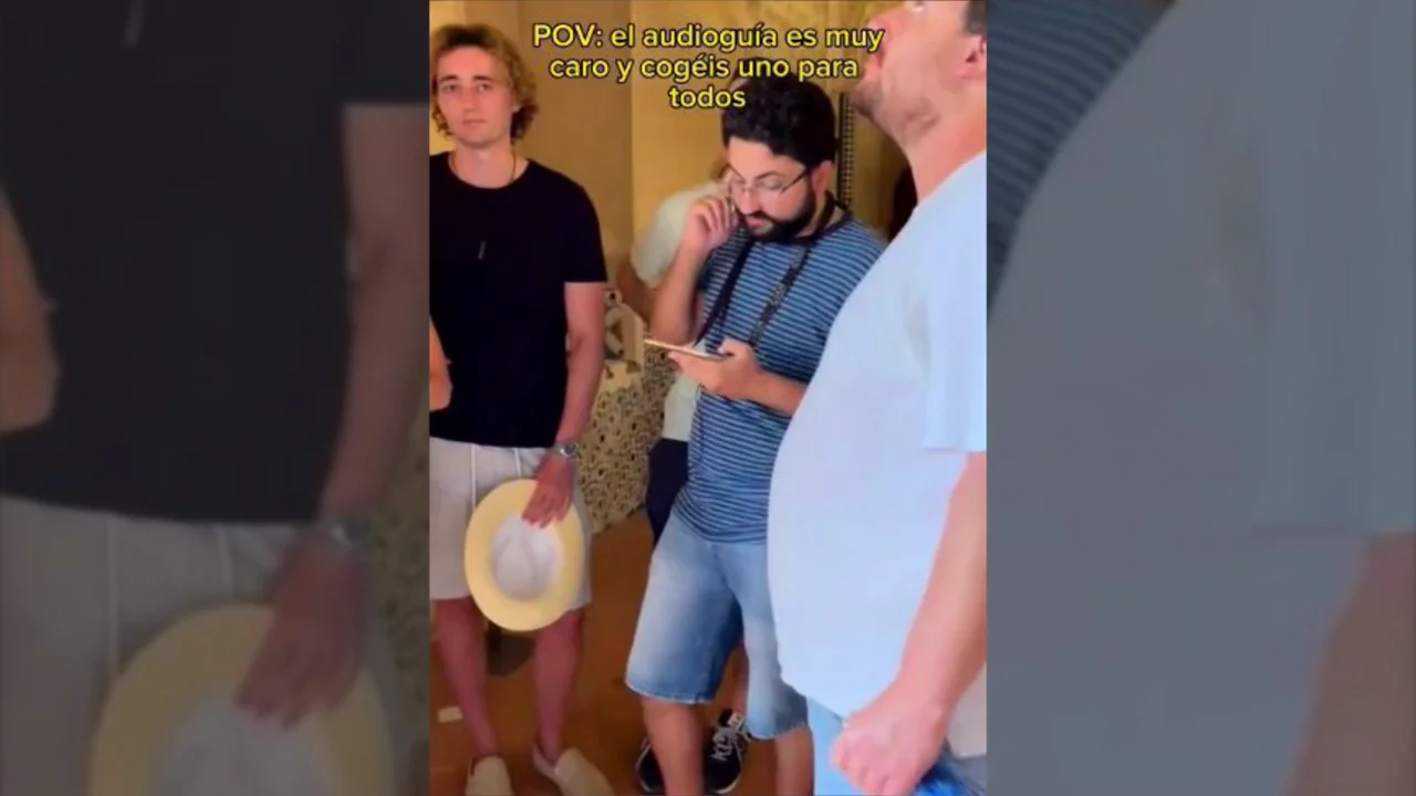 Un grupo de j&oacute;venes se hace viral por lo que han hecho mientras visitaban la Alhambra de Granada: "Gr&aacute;bales las caras"