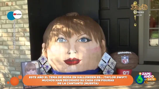 La impresionante transformación de una calabaza como decoración de Halloween en homenaje a Taylor Swift La impresionante transformación de una calabaza como decoración de Halloween en homenaje a Taylor Swift
